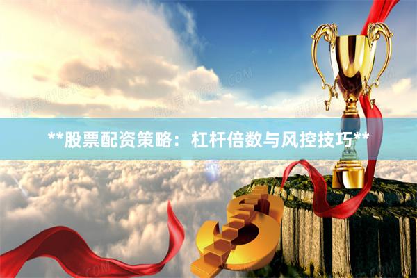 **股票配资策略：杠杆倍数与风控技巧**